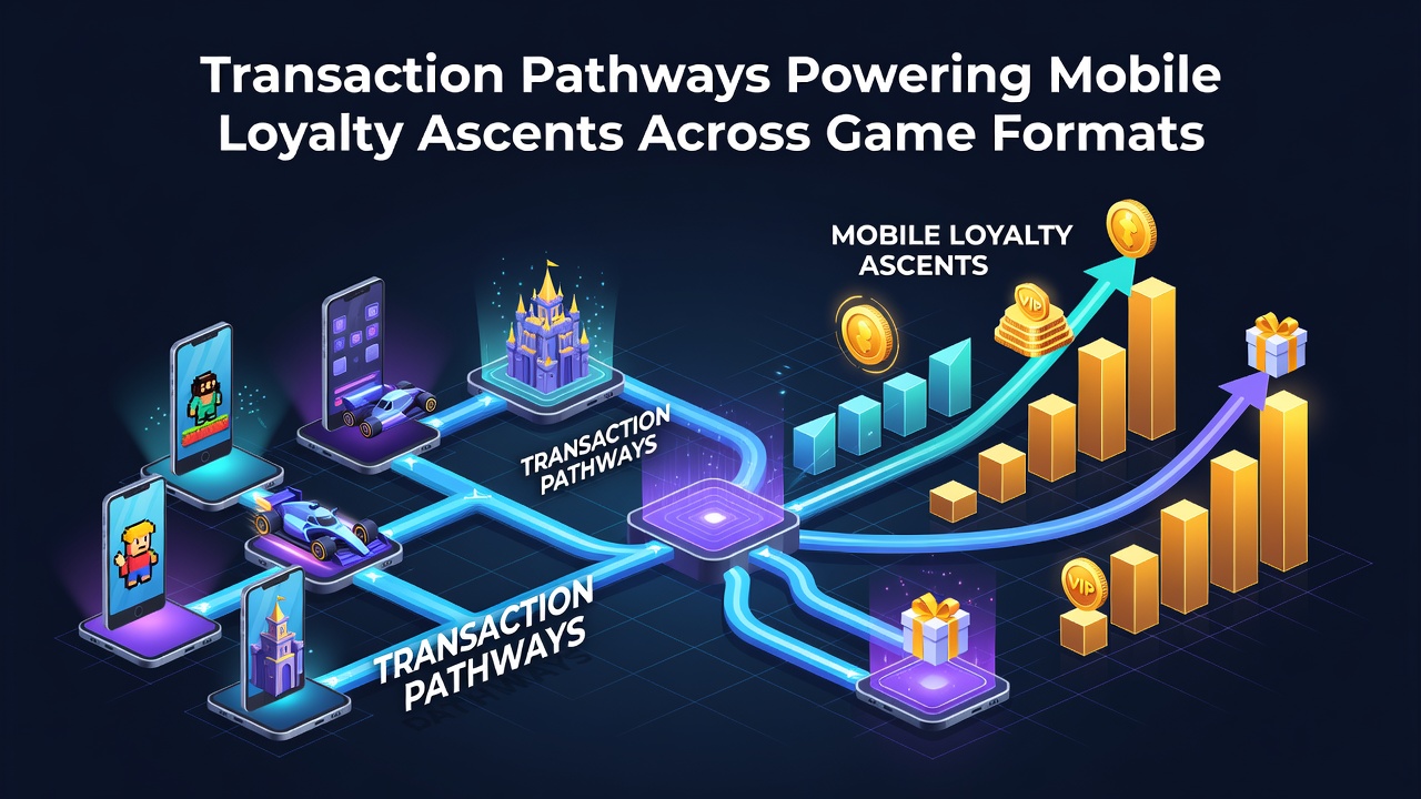 Loyalty points flowing through mobile payment networks in diverse game environments